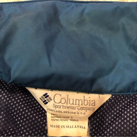 Columbia Windbreaker Vintage Jacket Size XL Hood - Picture 3 of 13